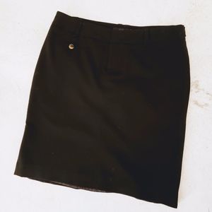 Mossimo Black Stretch Pencil Skirt Size:2